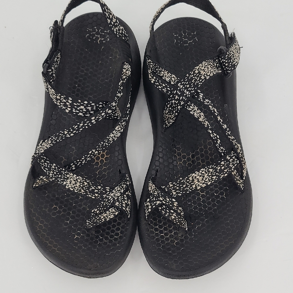 Black and White Women's Sandals